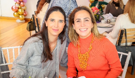  Marina Jourdain y Mónica Hernández.