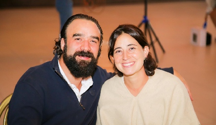  Mauricio Moreno y Cristina Mendizábal.
