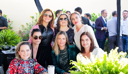  Sofía Bárcena, María Clara Abaroa, Rosamary Rosillo, Francine Coulon, Ceci Compean, Nancy Puente y Ana Martha Hernández.