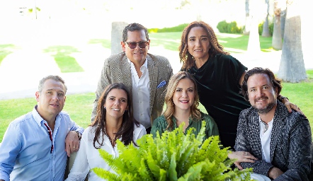  Sergio Quibrera, María José Abaroa, Héctor Galán, Daniela Rivero, Sandra Pérez y Héctor Vázquez.