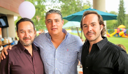  Juan Carlos Conde, David Cortés y Santiago Zamanillo.