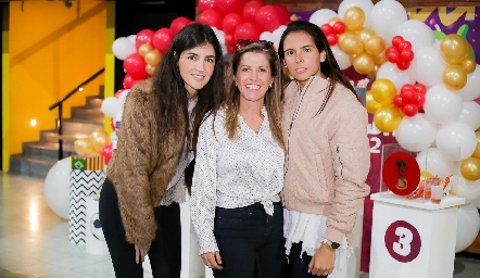  Laura Martínez, Sofía Rueda y Daniela de la Fuente.