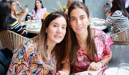  María Domínguez y Lorena Andrés.