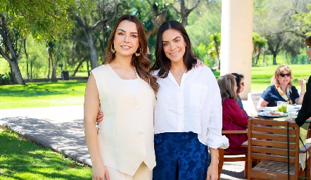  Gaby Díaz Infante y Ana Laura Rodríguez.