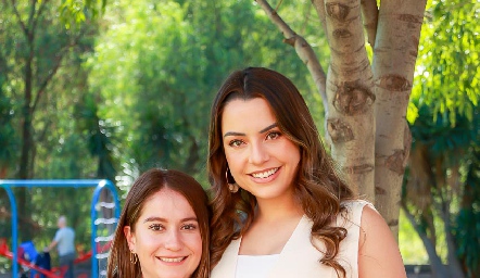  Amaya Goñi y Gaby Díaz Infante.