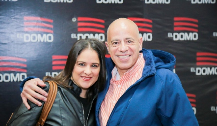  Melisa de los Santos y Rodrigo Sandoval.