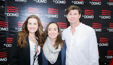  Janet Rodríguez, Cynthia Díaz y Adolfo Díaz.
