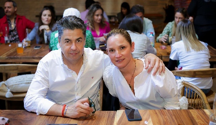  Israel Hernández y Gisela Sánchez.