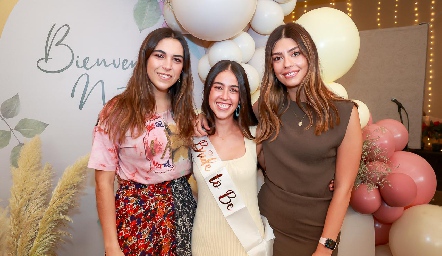  Annia Werge, Natalia Navarro y María José Macías.