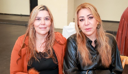 Gaby Lozano y Claudia Hermosillo.
