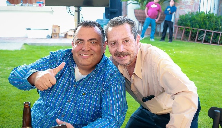  José Luis Castillo y Dr. Peterson.