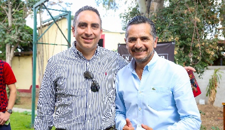  Franco Ozuna y Vicente Aguilar.