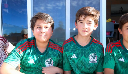 Emilio y José Miguel.