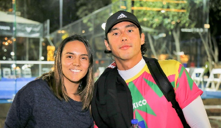  Bricia Sánchez y Alejandro Abud.