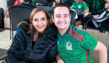  Raquel González y Alex Parra.