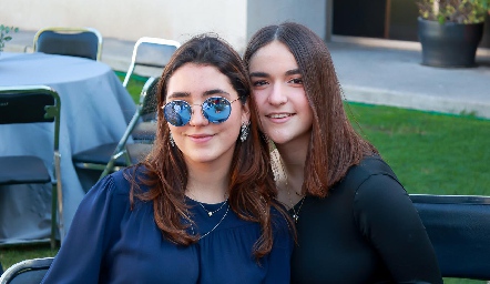  Inés Díaz y Clau Torres.
