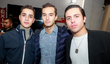  Eduardo Zendejas, Mario Sillery Andrés Zepeda.