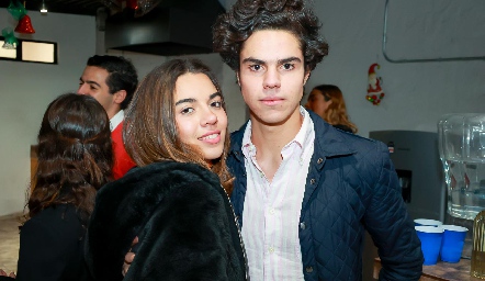  María Anguiano y Francisco Leos.