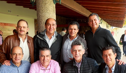  Saad Sarquis, Jesús Curiel, Fernando Cifuentes, Samuel Villarreal, Elías Abud, Agustín Esparza, Andrés Azcarate y Andrés Martínez.