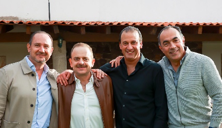  Manuel Toledo, Saad Sarquis, Rodolfo Oliva y Fernando López.