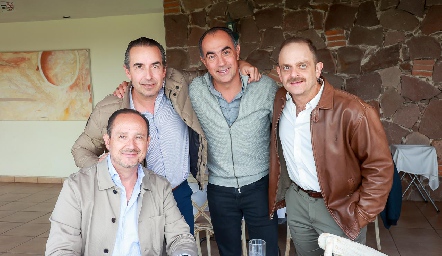  Manuel Toledo, Alejandro Elizondo, Fernando López y Saad Sarquis.