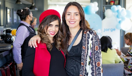  Iza Garza y María Cecilia Herrera.