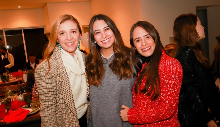  Pau Martínez, Sofía Leiva y Ale Ascanio.