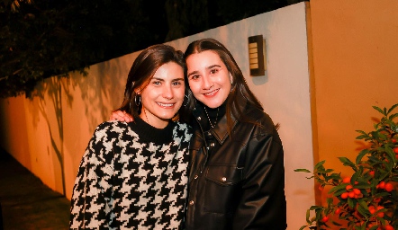  Tere Cadena y Claudette Villasana.