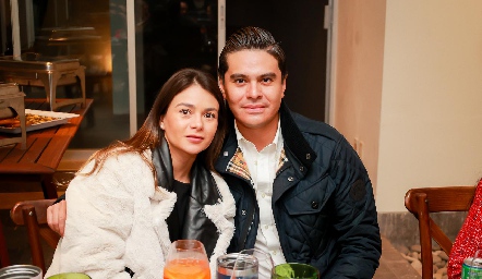  Lorena Navarrete y Edgardo Longoria.