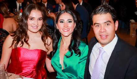  Ana Luisa, Rocío y Pedro.