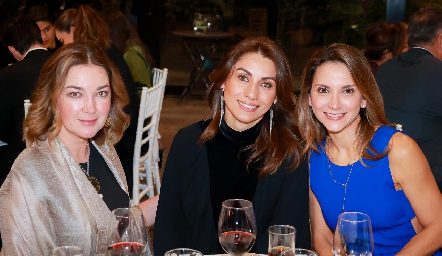  Macarena Elías, Sonia Yáñez y Ana Lía Mayori.