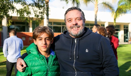  Diego Carreras y Héctor Morales.