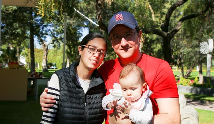  Sofía Zúñiga, Jaime y Sofía Silos.