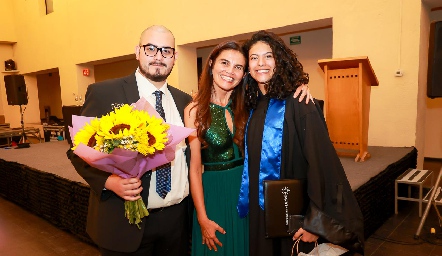  Servando Costa, Karla Urdapilleta y Megan Trejo.
