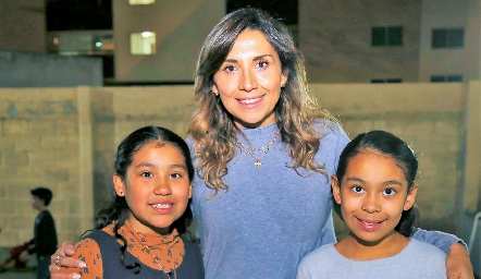  Fer, Carla y Andrea.