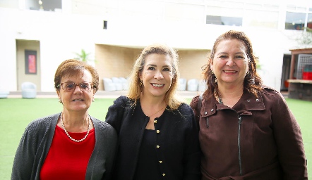  Ana Mary Fernández, Paulina González y Roxana González.