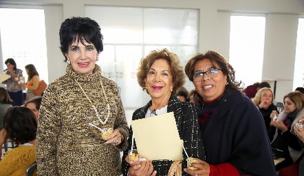  Lucy Stahl, Lucero Rosillo y Carmelita de Vazquez.