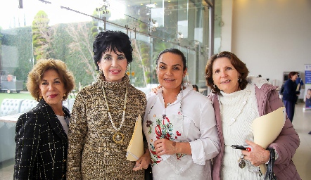  Lucero Rosillo, Lucy Stahl, Adriana Díaz Infante y Liliel Ahumada.