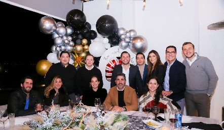 Cena Navideña de mejores amigos.