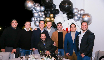 Gunter Stahl, Victor Favela, Alberto Castillo, Iñaki Minondo, Alfonso Galán, Ignacio Archionda, Marco Macías y Sergio Hinojosa.