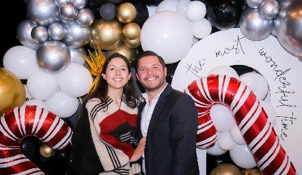 María José Mata y Sergio Hinojosa.