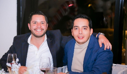 Sergio Hinojosa y Marco Macías.