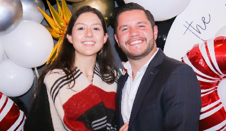  María José Mata y Sergio Hinojosa.