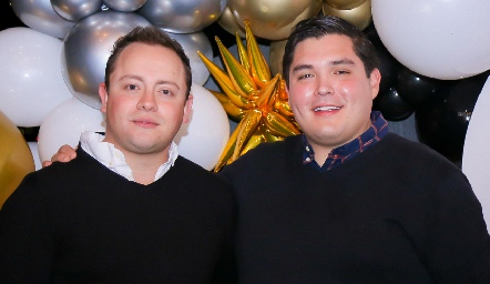 Víctor Favela y Gunter Stahl.