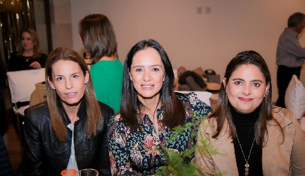  Alejandra Allende, Mónica Sutti y Rocío Ortuño.