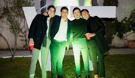  Oscar Vera, PJ. Piñero, Mateo Guerra y José Miguel Ruiz.