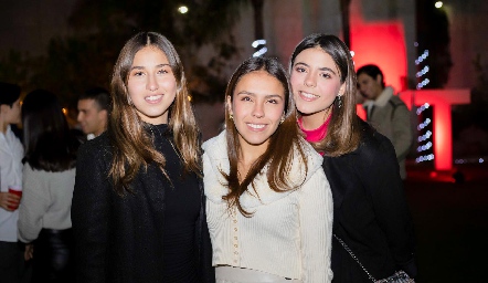  Ana Díaz, Bárbara Nava y Lu Motilla.