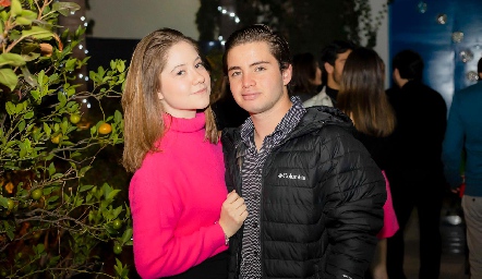  Andrea López y Carlos Heinze.
