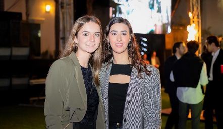  Camila Bárcena e Isa Gutiérrez.