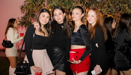  Valentina Gerardo, Ana Martha Ocaña, Daniela Humara y Ale Ocaña.
